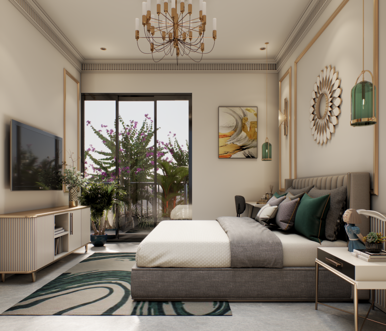 04 Garden View Bedroom